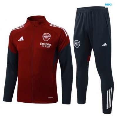 maxikits Chaqueta Chándal fútbol Arsenal 2026/27 Rojo/Blanco k36