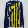 Camiseta futbol Atlético de Madrid pre-match Amarillo/Negro Manga Larga 2025/26