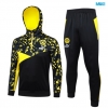Chaqueta Chandal Con Capucha Borussia Dortmund 2024/25 negro
