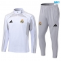 Chandal Real Madrid Niño 2025/26 Blanco/Gris
