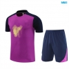 Camiseta futbol Barcelona Niño + Pantalón Corto 2025/26 Violeta/negro