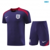 Camiseta futbol Inglaterra + Pantalón Corto 2024/25 Purpura