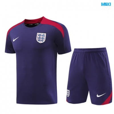 Camiseta futbol Inglaterra + Pantalón Corto 2024/25 Purpura