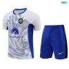 Camiseta futbol Inter Milan + Pantalón Corto 2024/25 Blanco