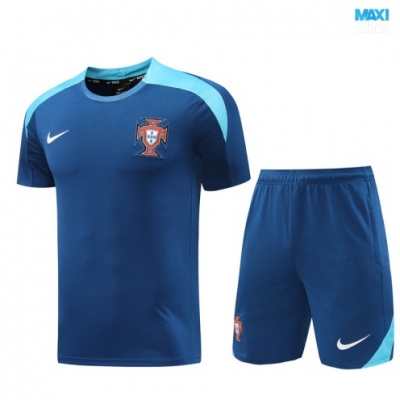 Camiseta futbol Portugal + Pantalón Corto 2024/25 azul