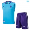Camiseta futbol Entrenamiento Sin Mangas Real Madrid + Pantalón Corto 2025/26 Azul claro/Violeta/Blanco