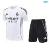 Camiseta futbol Real Madrid + Pantalón Corto 2025/26 Blanco/verde claro
