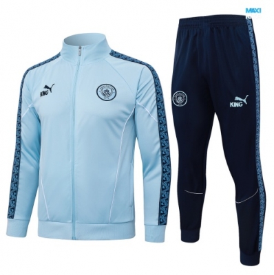 maxikits Chaqueta Chándal fútbol Manchester City Niño 2026/27 Azul k264