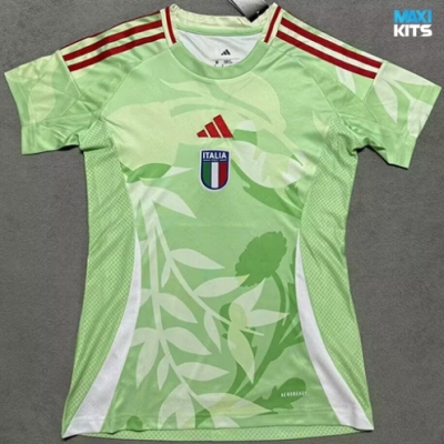 Camiseta futbol Italia Mujer Verde 2025/26