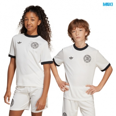 Camiseta futbol Alemania Niño 120 aniversario Blanco 2025/26