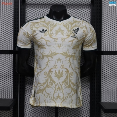 Maxikits Hacer Camisetas futbol Versión Player México Especial Amarillo 2026/27 por mayor