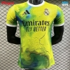 Camiseta futbol Versión Player Real Madrid Training Amarillo/Vert 2025/26