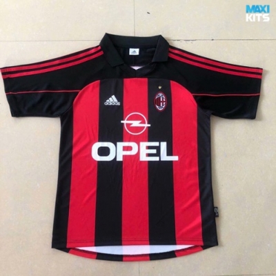 Camiseta futbol Retro AC Milan Primera 2000-02