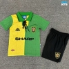 Camiseta futbol Retro Manchester United Niño Segunda 1992-94