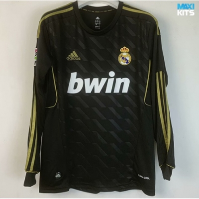 Camiseta futbol Retro Real Madrid Segunda Manga Larga 2011-12