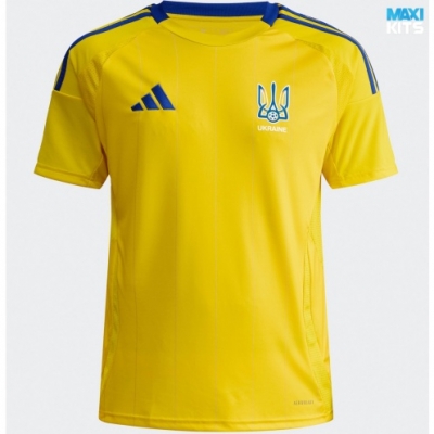 Camiseta futbol Ucrania Primera Amarillo 2024/25