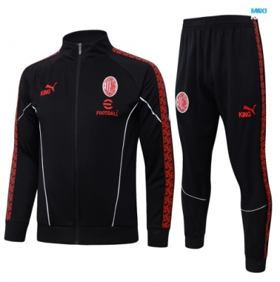 maxikits Chaqueta Chándal fútbol AC Milan Niño 2026/27 Negro k189