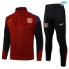 Chaqueta Chandal Barcelona 2024/25 rojo granate