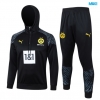 Chaqueta Chandal Con Capucha Borussia Dortmund 2024/25 negro