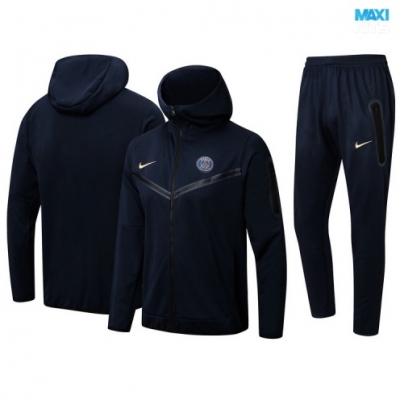 Chaqueta Chandal Con Capucha Paris PSG 2024/25 azul real