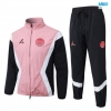 Chaqueta Cortavientos Paris PSG 2025/26 rosa/negro/Blanco