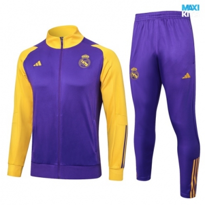 Chaqueta Chandal Real Madrid 2024/25 Purpura