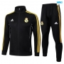 Chaqueta Chandal Real Madrid 2025/26 negro/amarillo