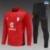Chandal AC Milan Niño 2025/26 rojo/negro