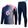 Chandal Barcelona Niño 2025/26 Azul marino/rosa