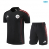 Camiseta futbol Ajax + Pantalón Corto 2025/26 negro/Blanco/rojo