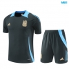 Camiseta futbol Argentina + Pantalón Corto 2024/25 gris oscuro