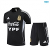 Camiseta futbol Argentina + Pantalón Corto 2025/26 negro/Blanco