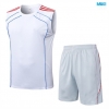 Camiseta futbol Entrenamiento Sin Mangas Bayern Munich + Pantalón Corto 2025/26 Blanco/rojo/Azul