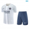Camiseta futbol PSG + Pantalón Corto 2025/26 Blanco/Azul marino
