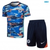 Camiseta futbol Países Bajos + Pantalón Corto 2024/25 azul