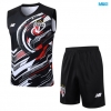 Camiseta futbol Entrenamiento Sin Mangas Sao Paulo + Pantalón Corto 2025/26 negro