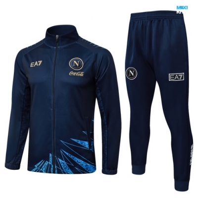 maxikits Chaqueta Chándal fútbol Napoli 2026/27 Azul marino k126