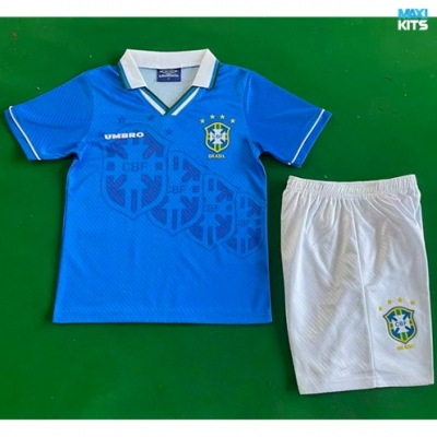 Camiseta futbol Retro Brasil Niño Segunda 1996