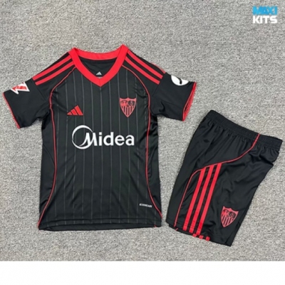 Camiseta futbol Sevilla fc Niño Tercera 2025/26