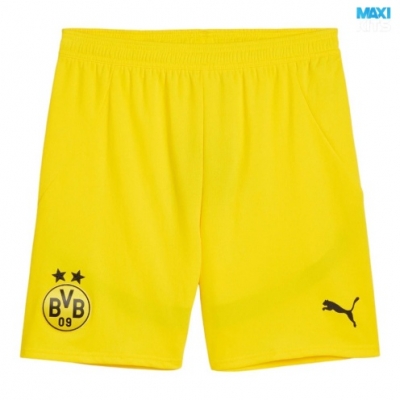 Camiseta futbol Pantalón Corto Borussia Dortmund Segunda Amarillo 2024/25