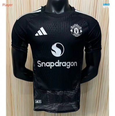 maxikits Camiseta de futbol Versión Player Manchester United Portero negro 2026/27