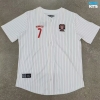 Camiseta futbol Portugal Blanco béisbol 2025/26