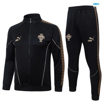 maxikits Chaqueta Chándal fútbol Portugal 2026/27 Negro k129