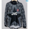 Camiseta futbol Retro Arsenal Portero Manga Larga negro 1994-95