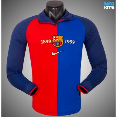 Camiseta futbol Retro Barcelona Primera Manga Larga 1998-00