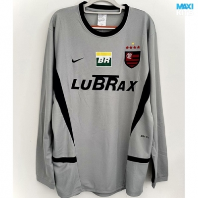 Camiseta futbol Retro Flamengo Portero Manga Larga 2002-03