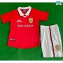Camiseta futbol Retro Manchester United Niño Primera 1999-00
