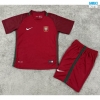 Camiseta futbol Retro Portugal Niño Primera 2016-17