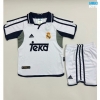 Camiseta futbol Retro Real Madrid Niño Primera 2000-01