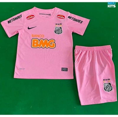 Camiseta futbol Retro Santos Niño Rosa 2013